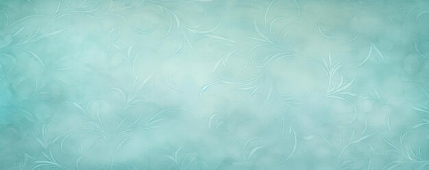 Photo aquamarine soft pastel background parchment with a thin barely noticeable floral ornament background pattern ar 52 v 52 job id 03f3240bd5674dd796734083ac21d571