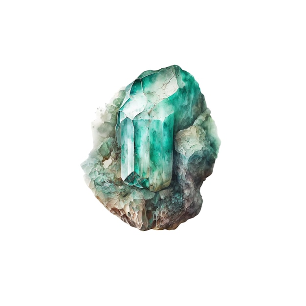 Premium Photo | Aquamarine stone 42