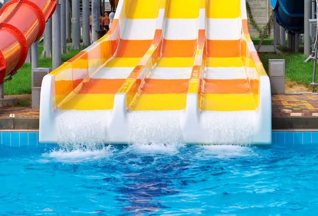 Aquapark sliders, aquapark, waterpark.