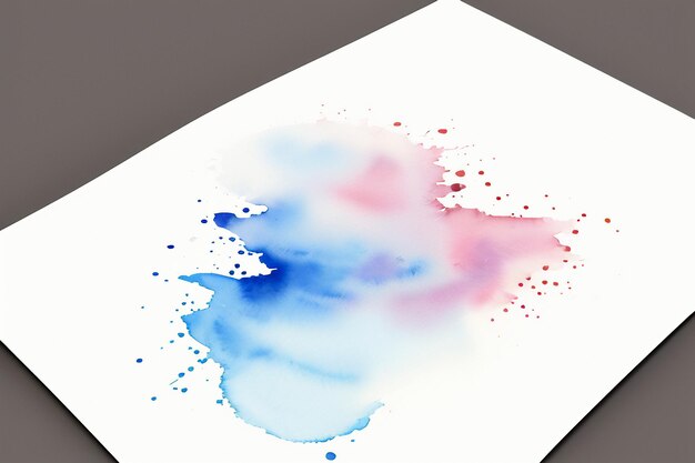 Foto aquarel achtergrond splash inkt arcering design element minimalistische stijl van chinese inkt schilderij