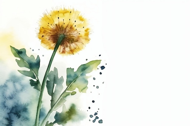 Aquarel bloemen ontwerpen