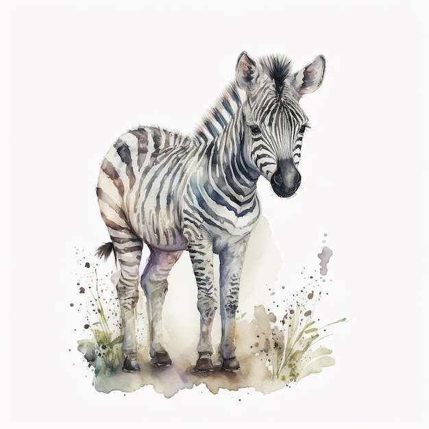 Aquarel Dieren Abstracte Tropische Exotische Jungle