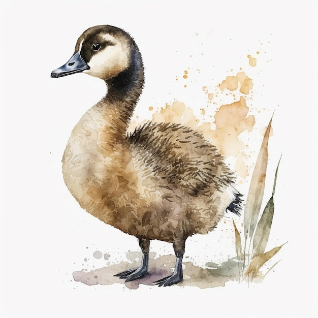 Aquarel gans