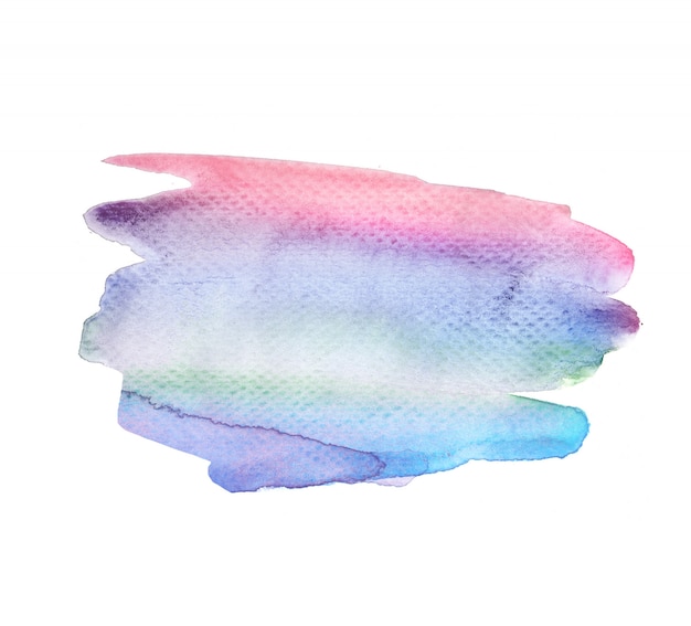 Aquarel hand getrokken kleur achtergrond