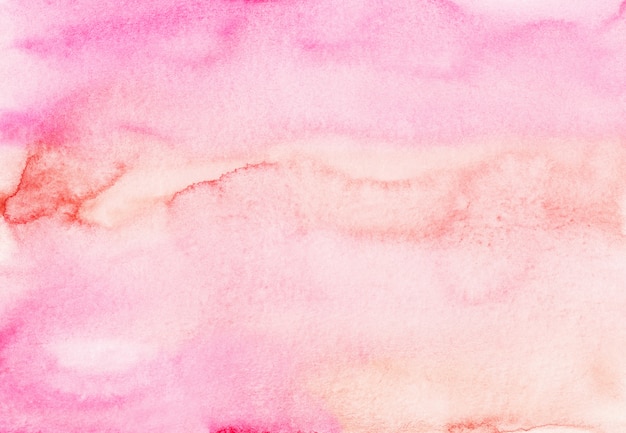 Aquarel licht roze, witte en bruine achtergrond