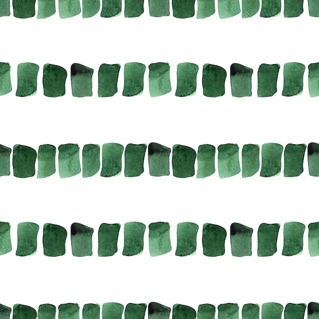 Aquarel naadloos patroon met citroenen groene takken en abstracte vlekken abstract