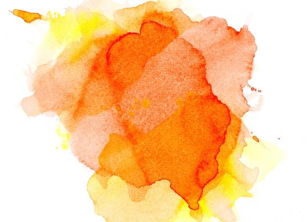 aquarel oranje achtergrond.