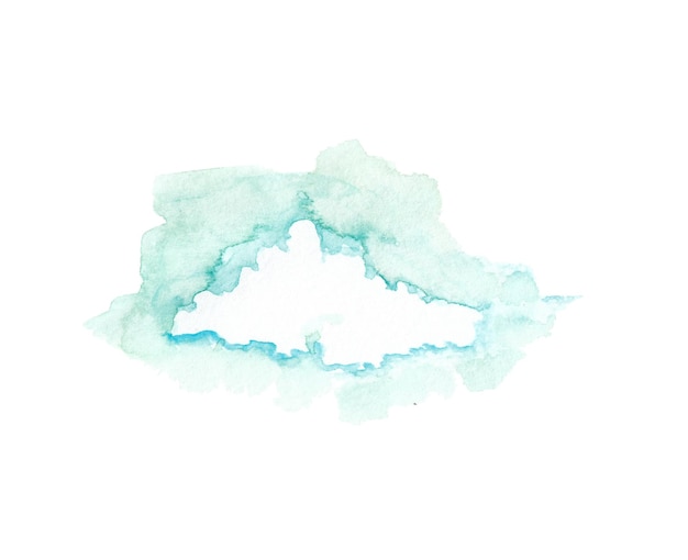 Aquarel wolken