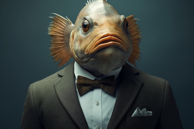 Aquarium business head fish