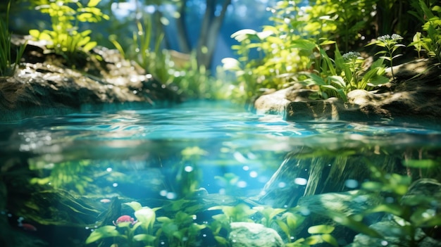 Photo aquatic blur high resolution uhd wallpaper