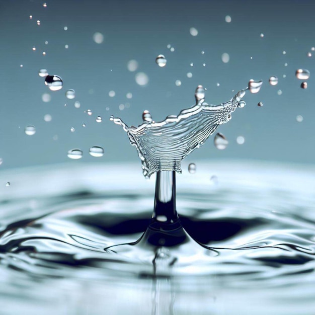 Aquatic Elegance Capturing the Beauty of Water Splashes