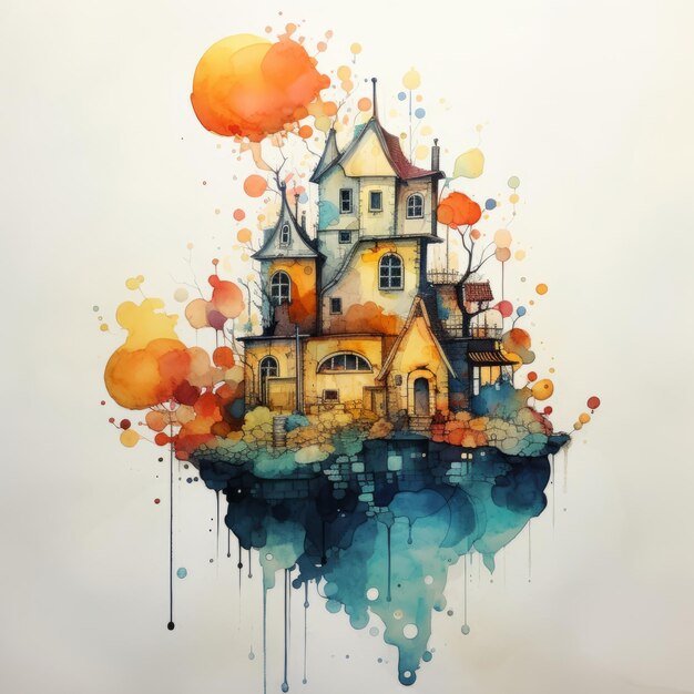 Aquatic Illusions Exploring the World Through Watercolor