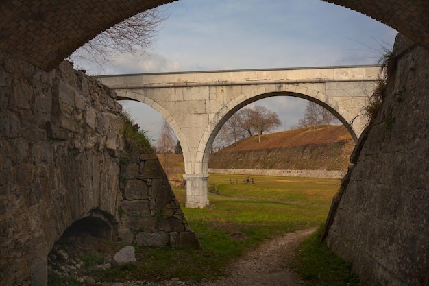 The Aqueduct of Palmanova Italy