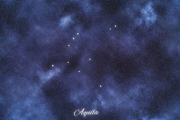 Aquila star constellation Brightest Stars Eagle constellation