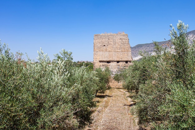 Arab tower of Marchal in Granada