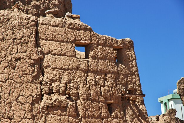 The arab village close Najran in Asir region of Saudi Arabia