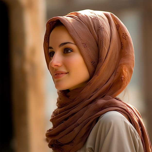 Photo arab woman portrait