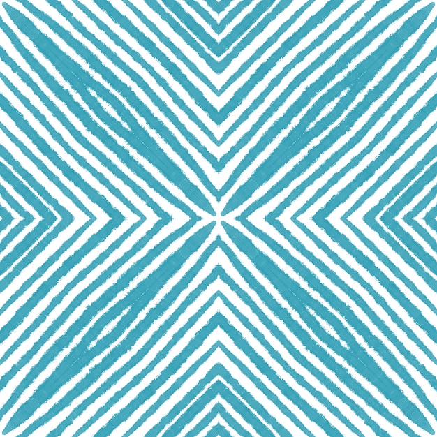 Arabesque hand drawn pattern. Turquoise symmetrical kaleidoscope background. Textile ready classy print, swimwear fabric, wallpaper, wrapping. Oriental arabesque hand drawn design.