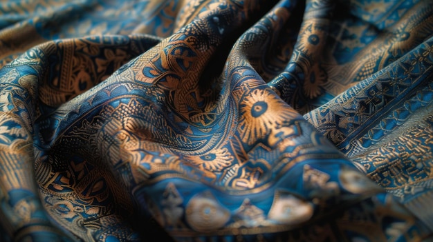 Арабский рисунок ткани