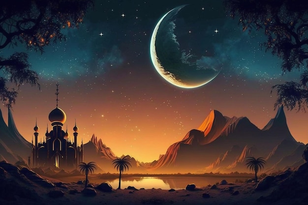 Аравийские ночи, созданные с помощью ИИ