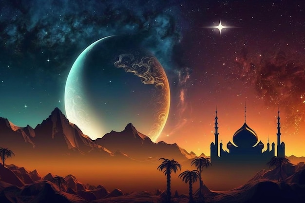 Arabian Nights gecreëerd met AI