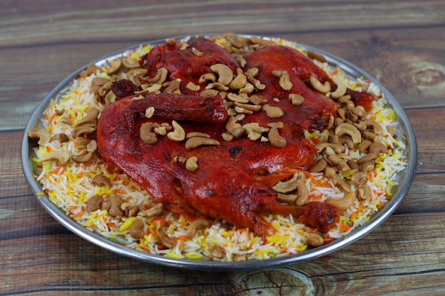 Arabian Smoky Chicken and Rice Dish