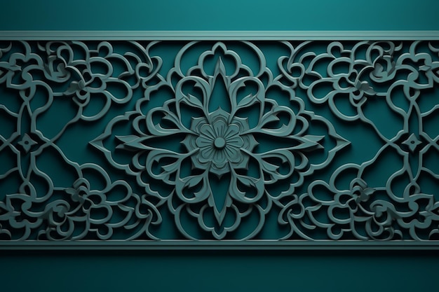 Фото arabic background with islamic ornament and arabesque style