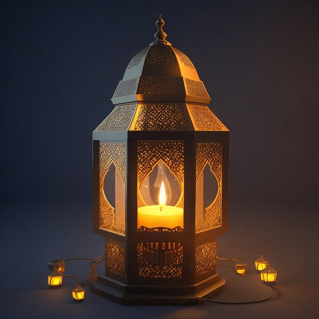 arabic burning candle