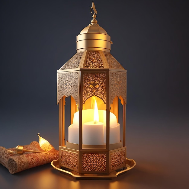arabic burning candle