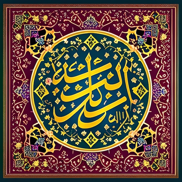 Arabic calligraphy vectors