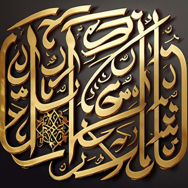 Photo arabic calligraphy