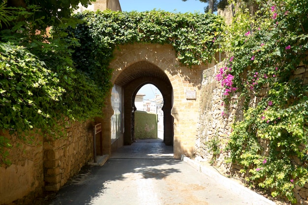 Arabic castle in Denia Spain