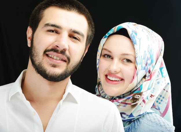 Arabic couple together