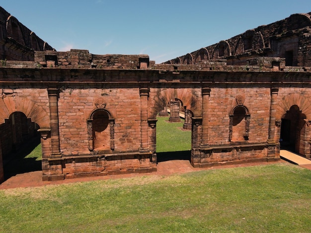 Arabic doors of tavarangue ruins