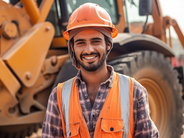 Photo arabic engineer portrait