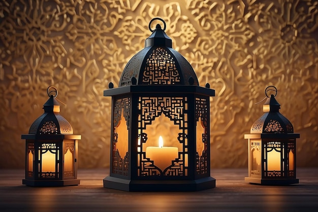 Arabic lantern Ramadan kareem backgrounds