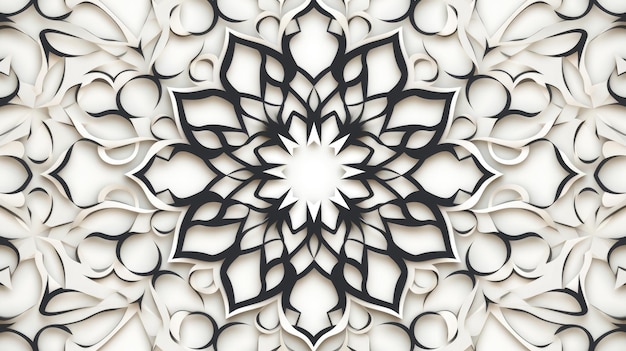 Arabic ornament AI generated Image