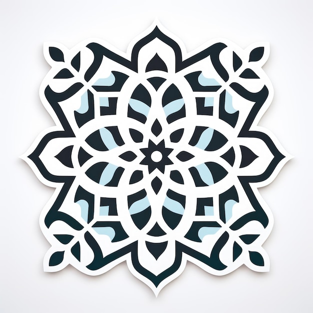 Photo arabic ornament ai generated image