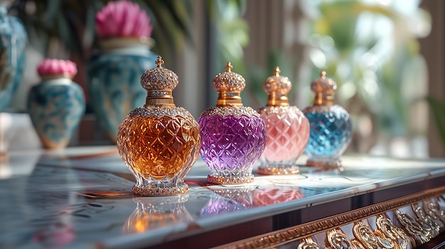 Arabic perfume bottles