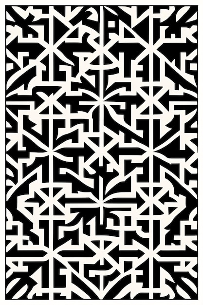 Photo arabic style pattern