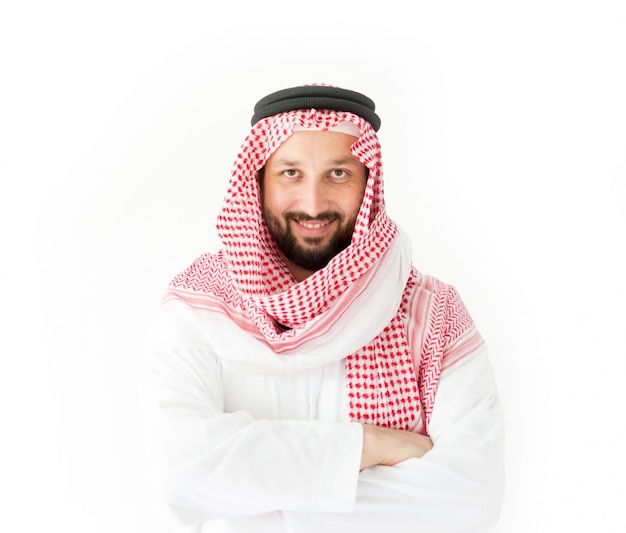 Arabische man poseren