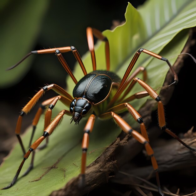 Photo arachnida zodariid spider