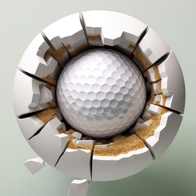 写真 ゴルフボールが穴の中に穴を開けその穴が真ん中にある - ガジェット通信 getnews - yahoo!知恵袋