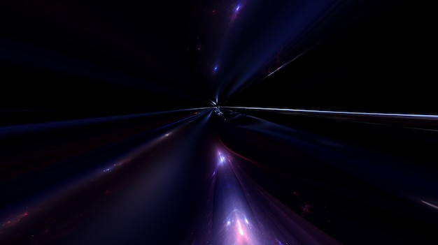 arafed image of a dark background with a purple and blue light generative ai