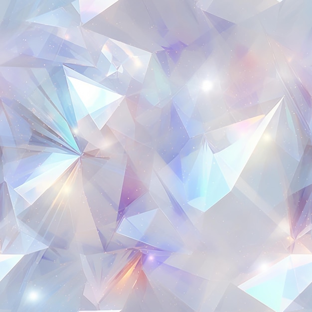사진 다이아몬드 생성 ai와 함께 매우 다채로운 추상적인 배경의 arafed 이미지
