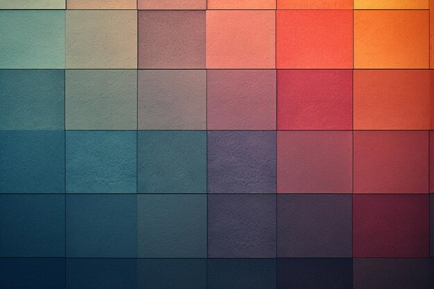 Arafed image of a wall with a variety of colors generative ai