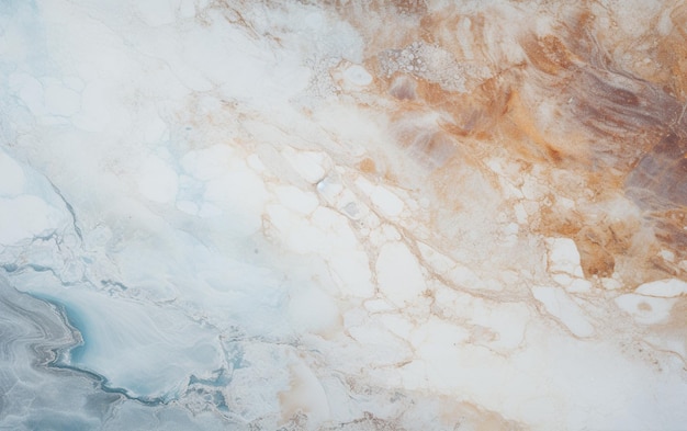 arafed marble surface with a brown and white color generative ai