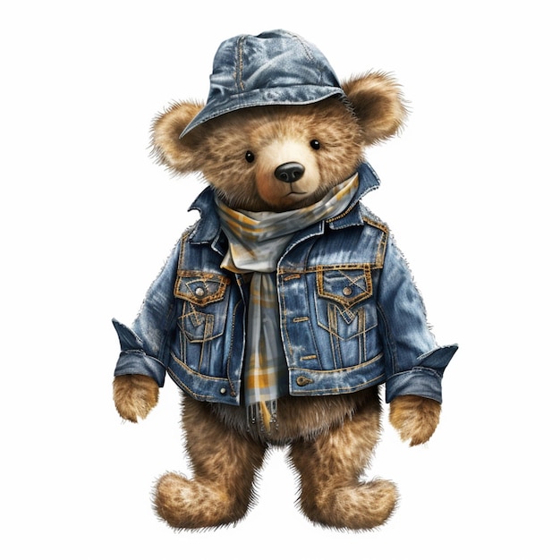 Denim Teddy Bear: Over 122 Royalty-Free Licensable Stock Illustrations &  Drawings | Shutterstock