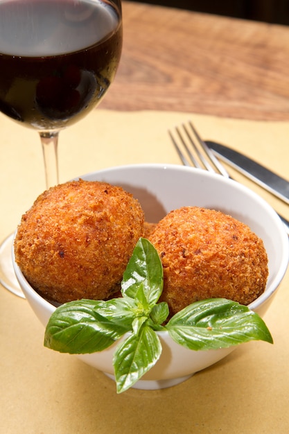 Arancini rijst