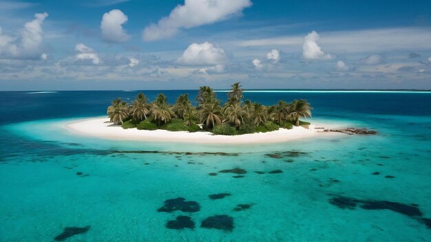 Arborek island atoll